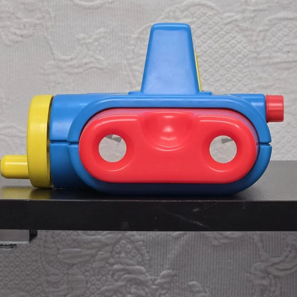 90s Vintage Playskool Hasbro Bright Double Eye Kaleidoscope Kids Toy Fun Retro
